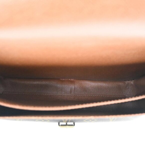 LOUIS VUITTON Cartouchiere GM Shoulder Bag Monogram Leather Brown M51252 72CA570 - Picture 12 of 16